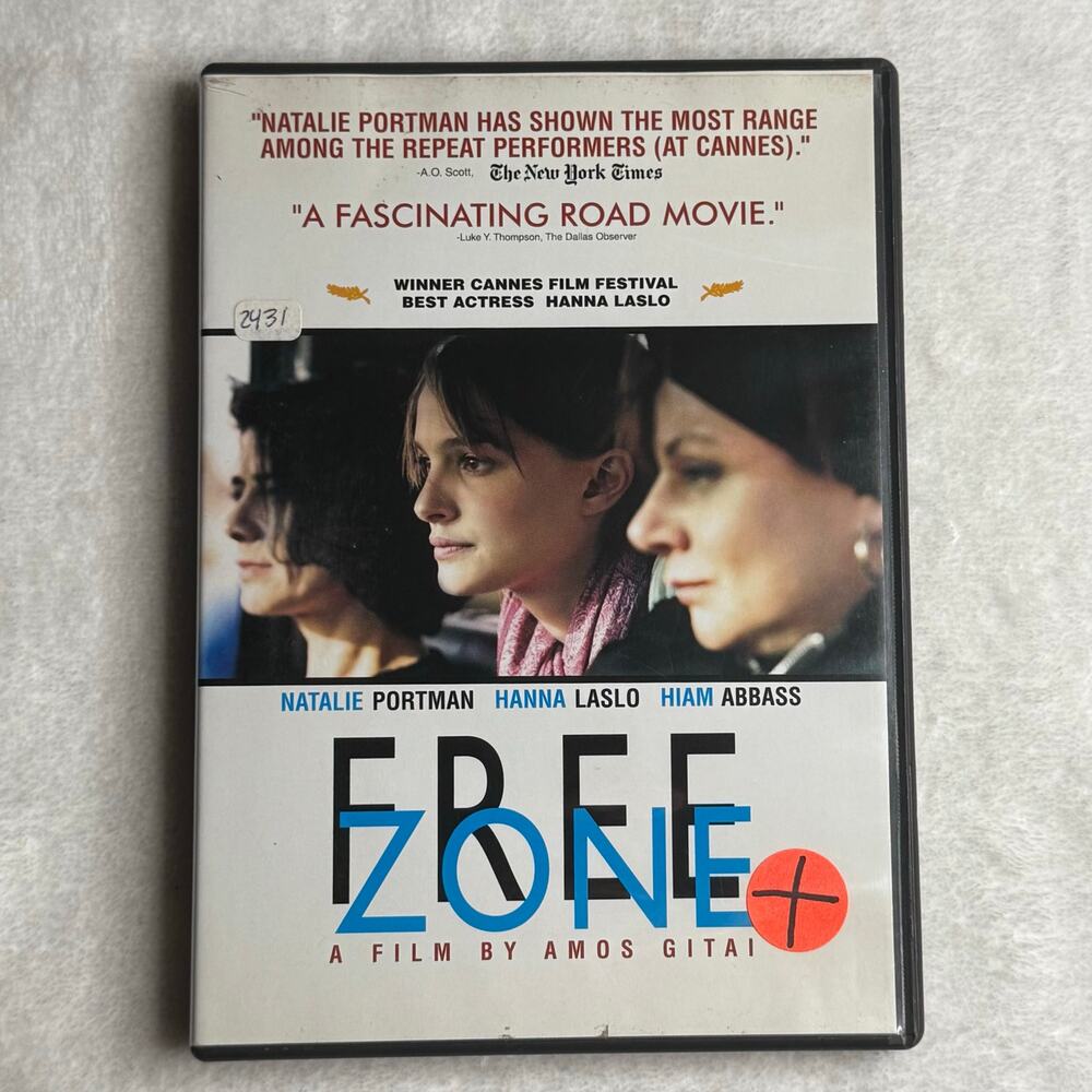 Free Zone (2005) DVD – Natalie Portman • Hanna Laslo • New Yorker Video‎ Drama